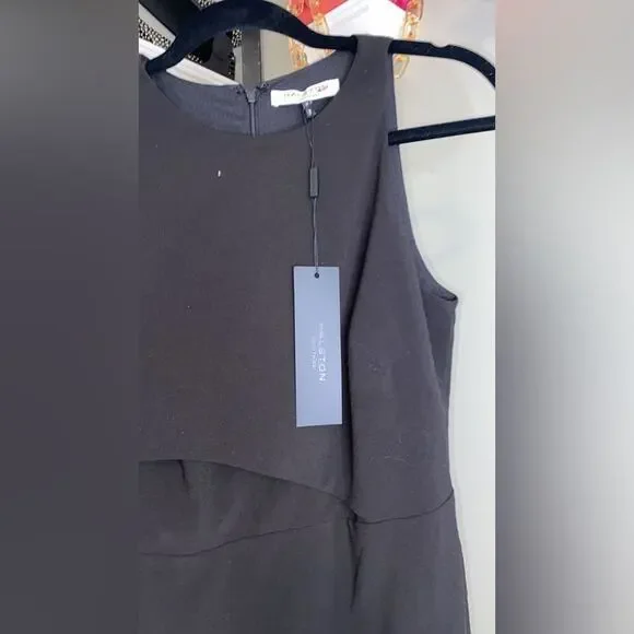 Halston Heritage one shoulder dress - Picture 6 of 11